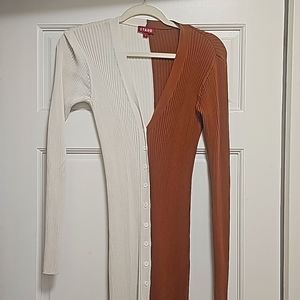 Staud ribbed maxi dress